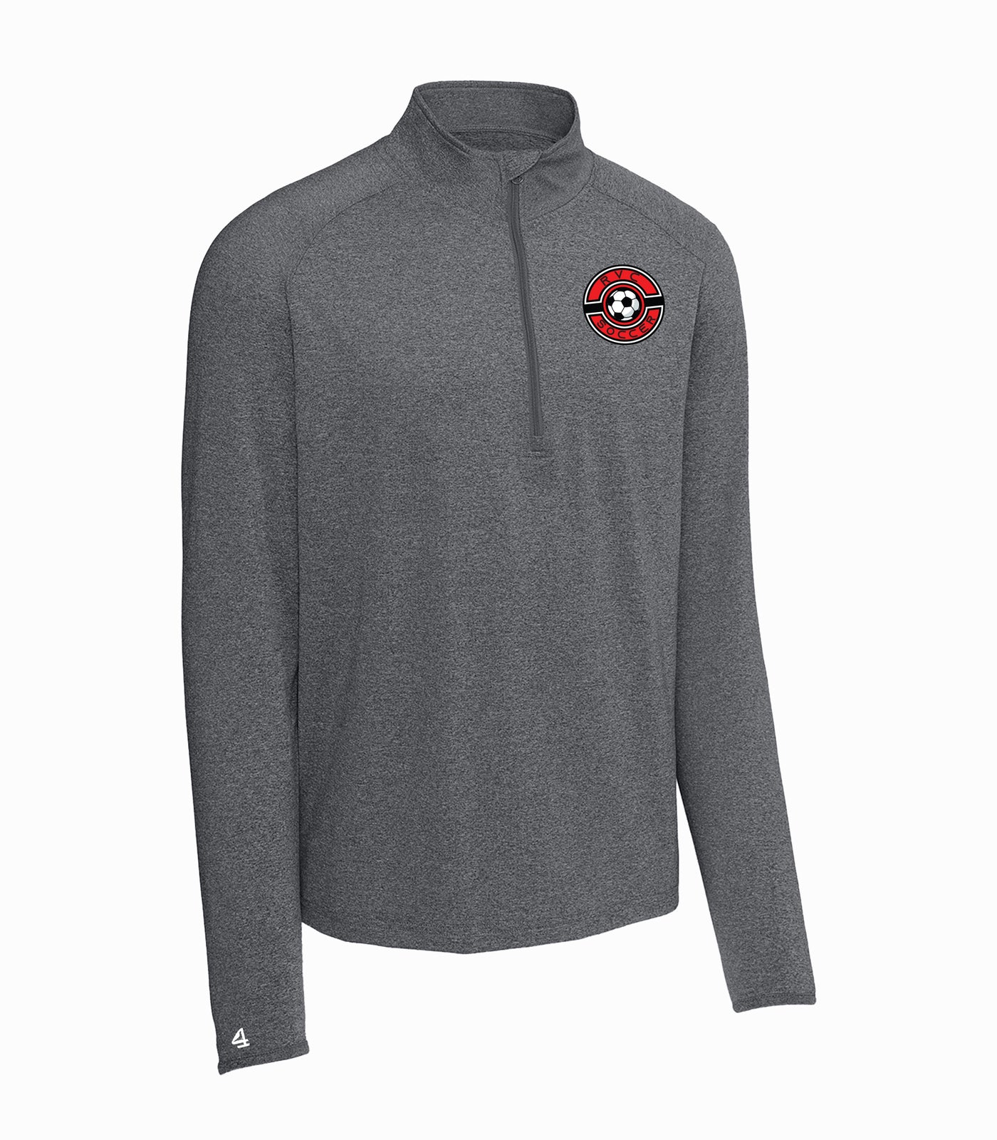 RVC SOCCER embroidered 1/4 zip