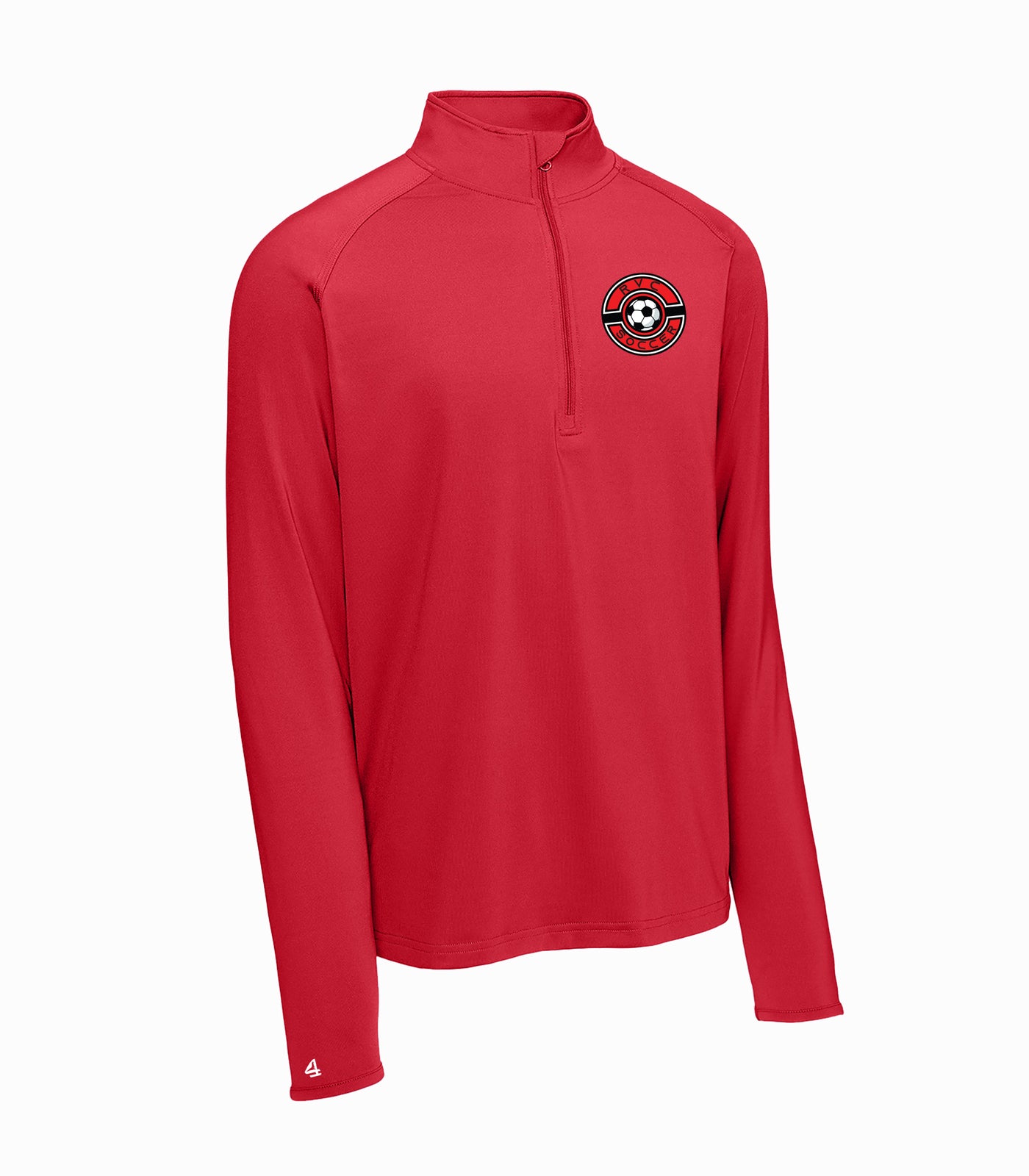 RVC SOCCER embroidered 1/4 zip