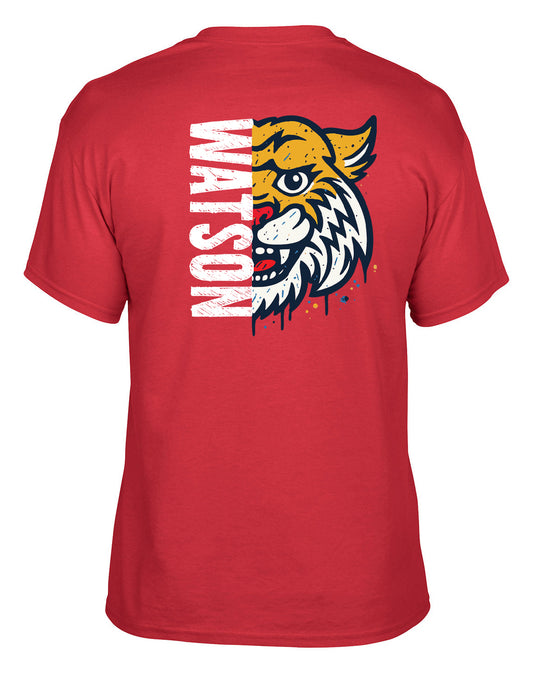 WATSON ELEMENTARY WILDCATS Drip SS Tshirt
