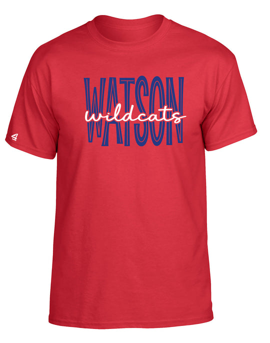 WATSON ELEMENTARY WILDCATS Spirit SS Tshirt