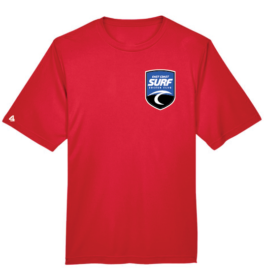 East Coast Surf Soccer Club Performance Short sleeve T-shirt