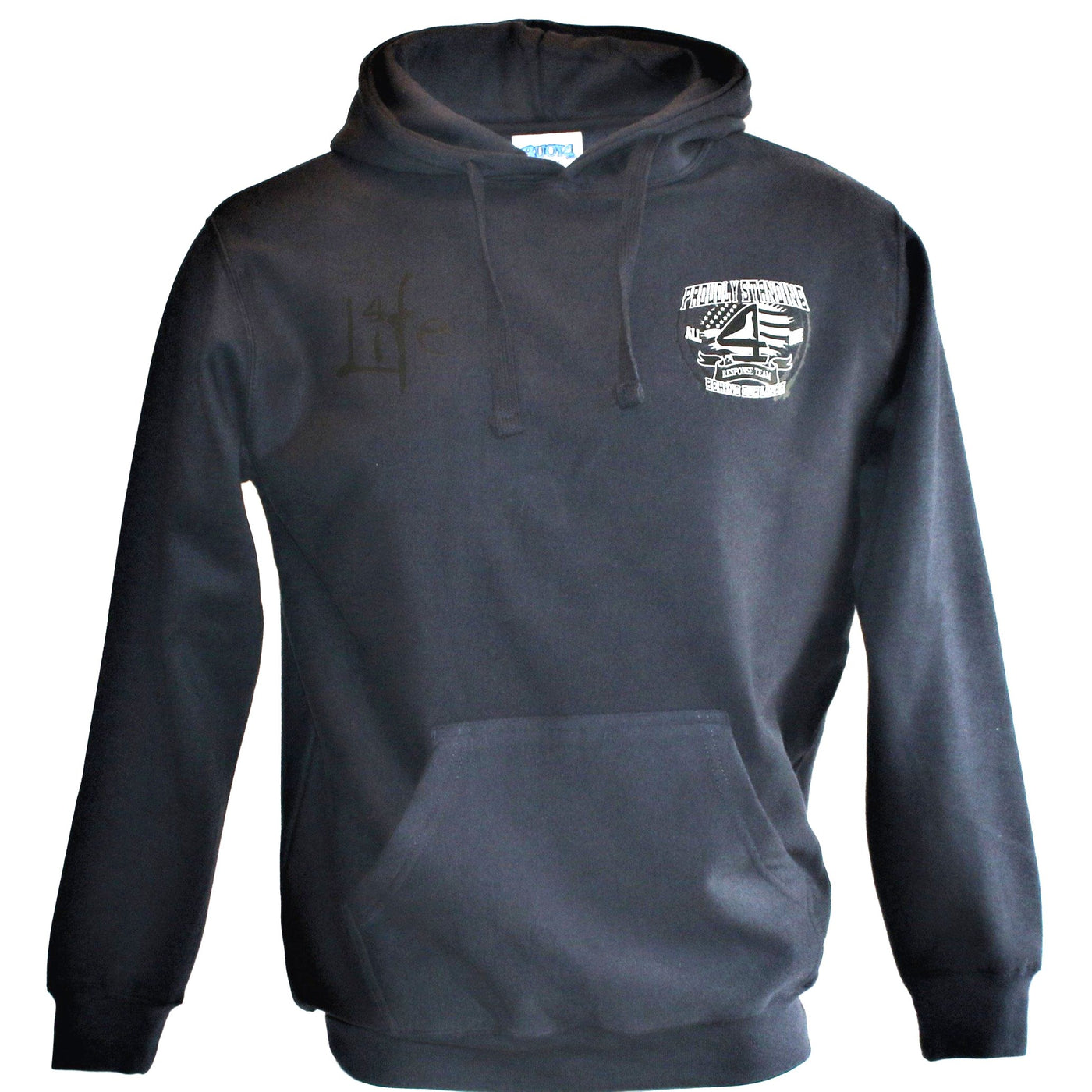 Adult First Responders Line Flag PullOver