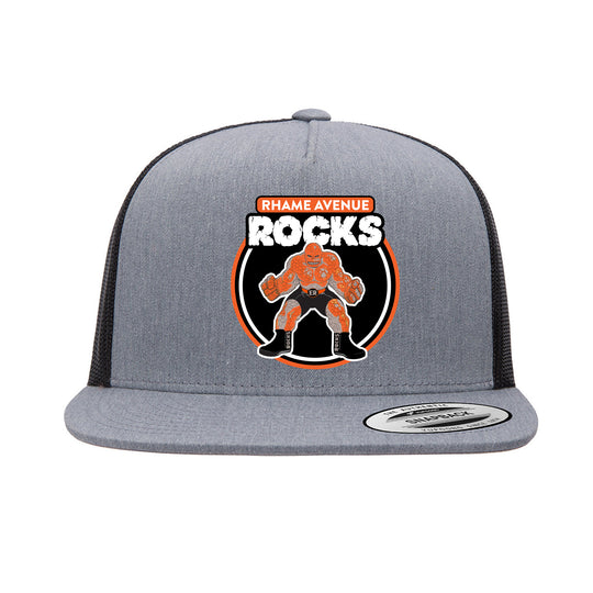 Rhame Ave Rocks Embroidered Trucker Hat