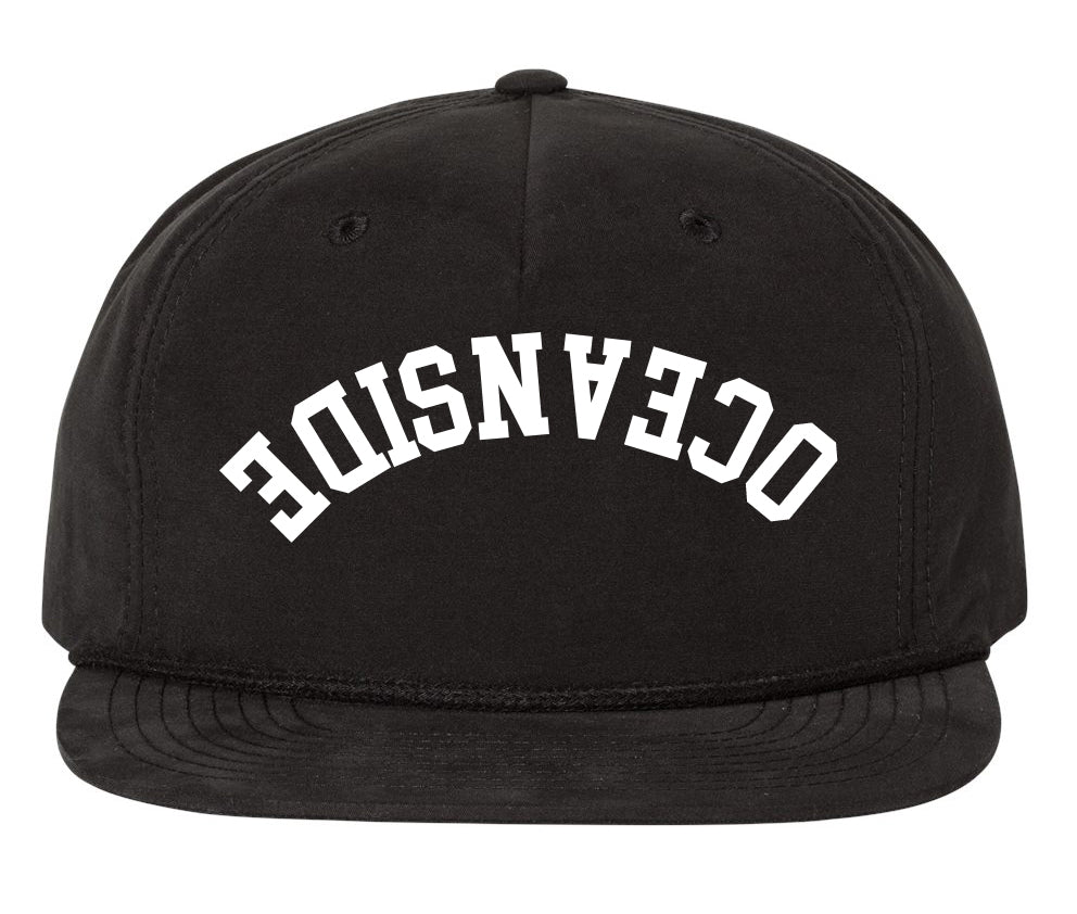 Capture Life Puff Embroidery Snapback Cap with rope