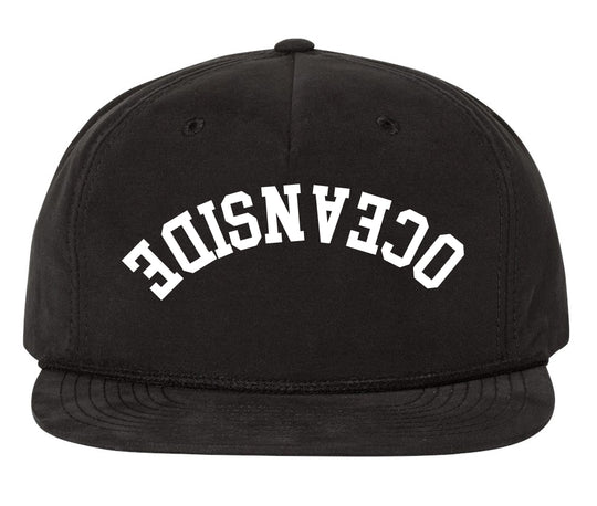 Capture Life Puff Embroidery Snapback Cap with rope