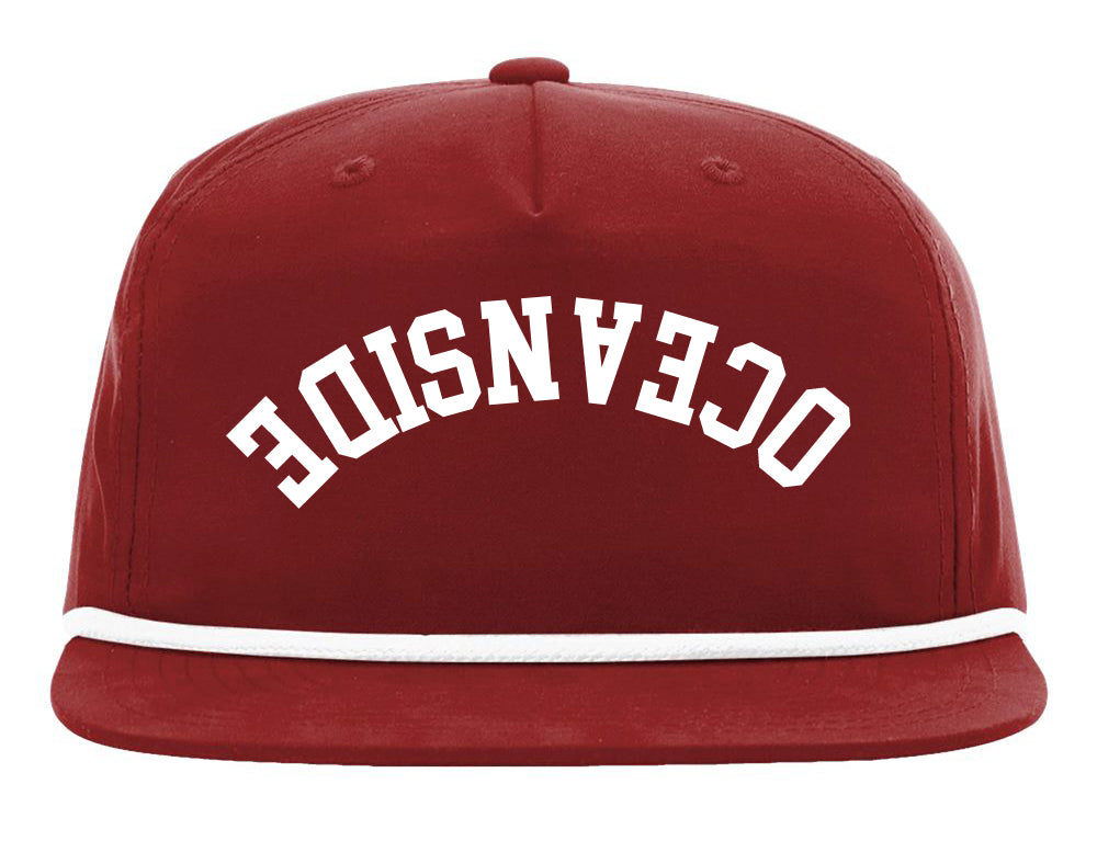 Capture Life Puff Embroidery Snapback Cap with rope