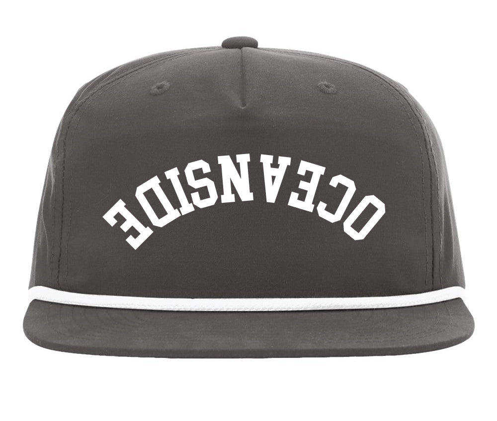 Capture Life Puff Embroidery Snapback Cap with rope