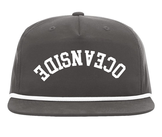 Capture Life Puff Embroidery Snapback Cap with rope