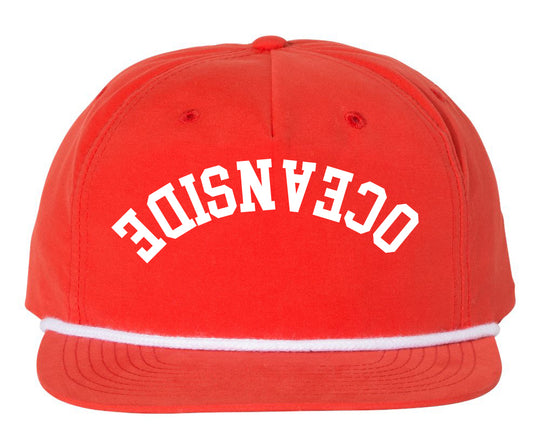 Capture Life Puff Embroidery Snapback Cap with rope