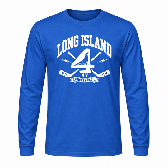 LONG ISLAND HOCKEY CLUB LIGHTNING LONG SLEEVE GRAPHIC TEE