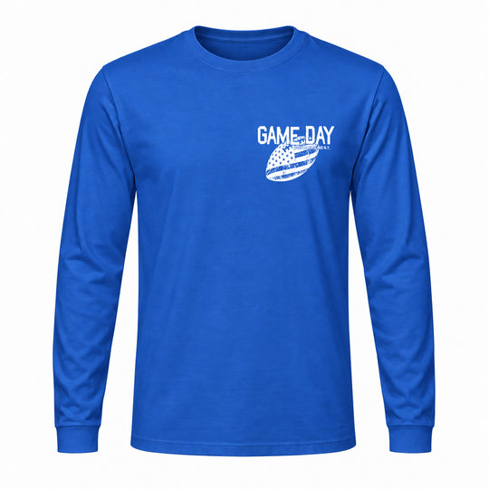 GAME DAY FOOTBALL LONG SLEEVE GRAPHIC TEE