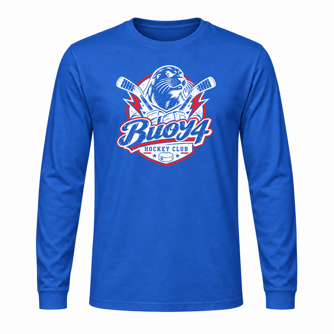 BUOY4 SEAL HOCKEY CLUB LONG SLEEVE GRAPHIC TEE
