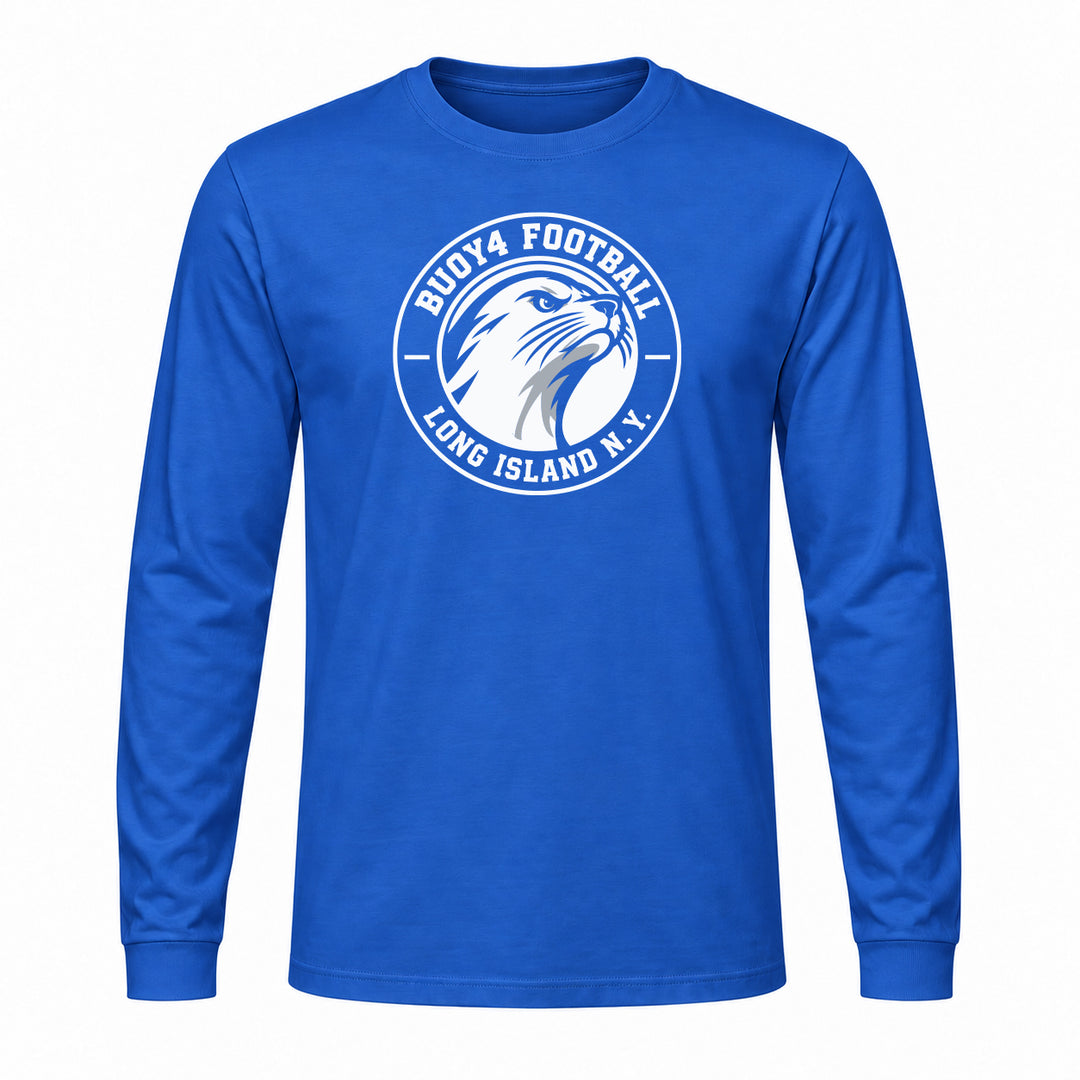 LONG ISLAND SEAL FOOTBALL LONG SLEEVE GRAPHIC TEE