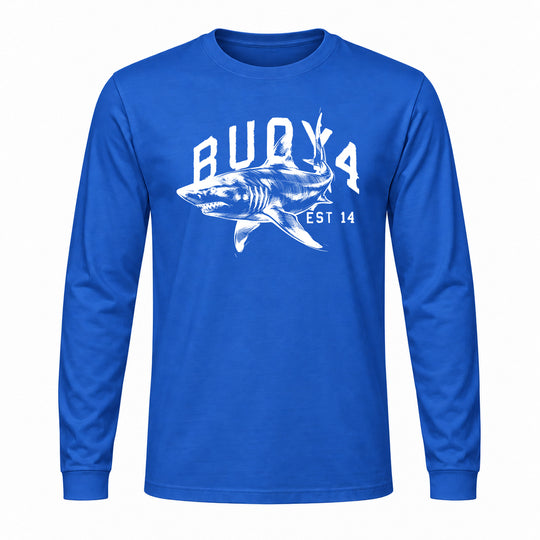 BUOY4 SHARK EST LONG SLEEVE GRAPHIC TEE