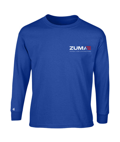 Zuma Payroll for Contractors Long Sleeve Cotton tee