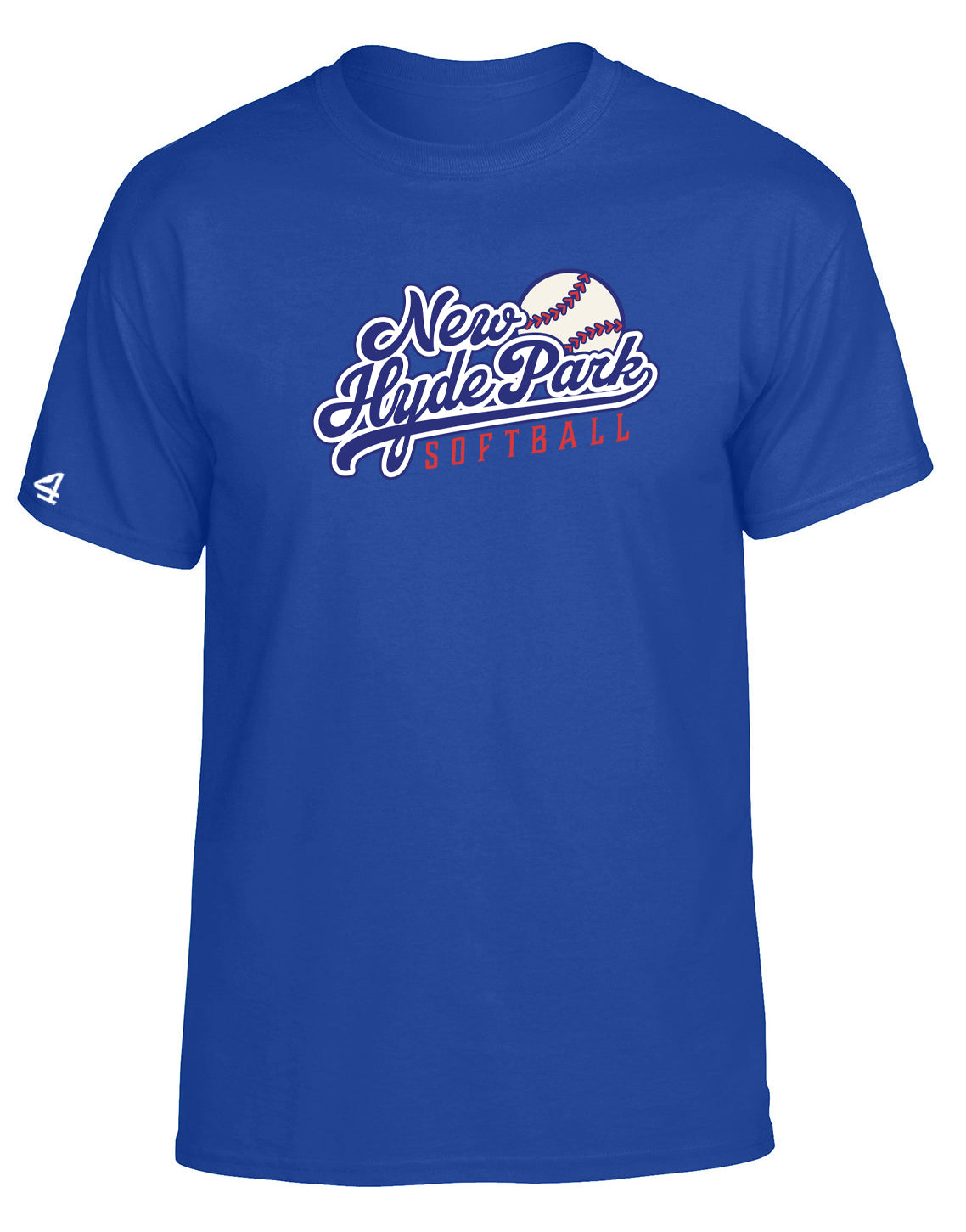 NHP Softball Diamond Team Spirit Short Sleeve Cotton Tee