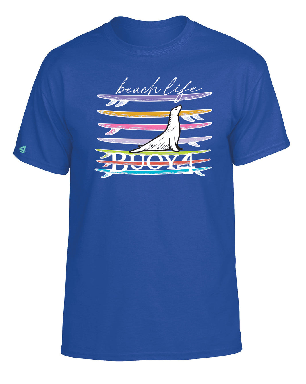 Buoy 4 Beach Life Short Sleeve Graphic Tee