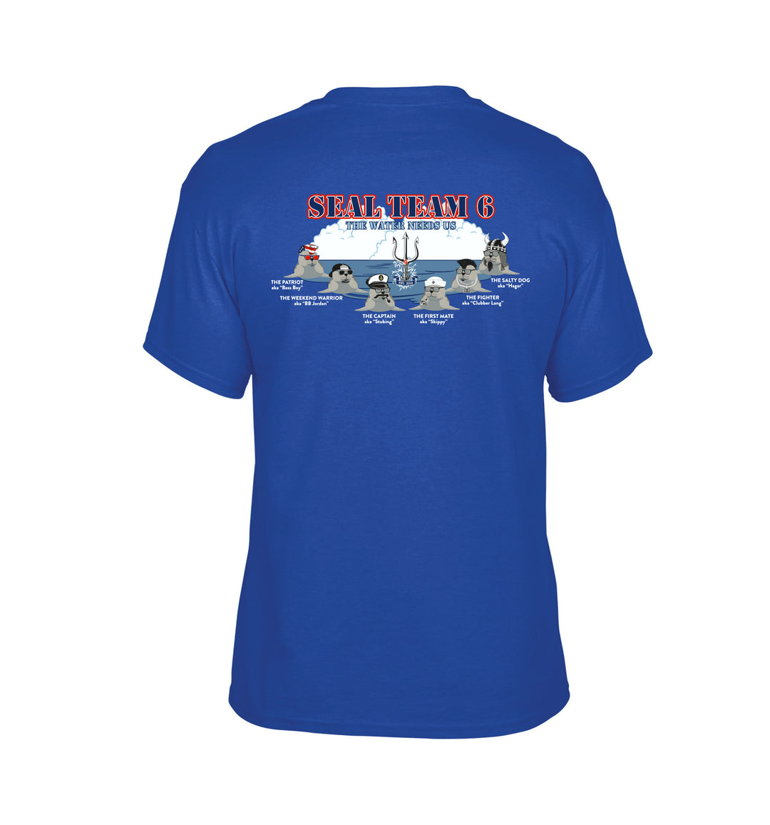 Back Royal Blue