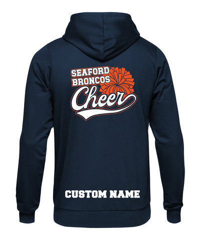 Seaford Broncos Cheer Full Zip Hoodie