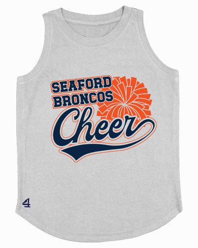 Seaford Broncos Cheer Relax Tank