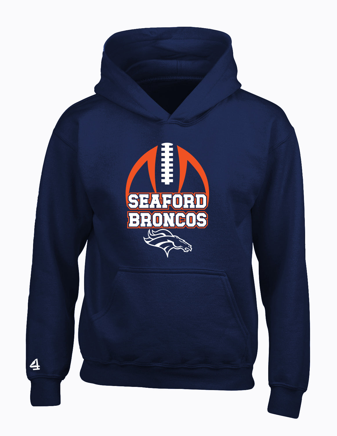 Seaford Broncos Football Hoodies