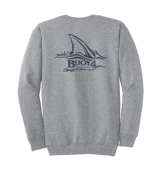 BUOY4 Shark Fin Crewneck Sweatshirt
