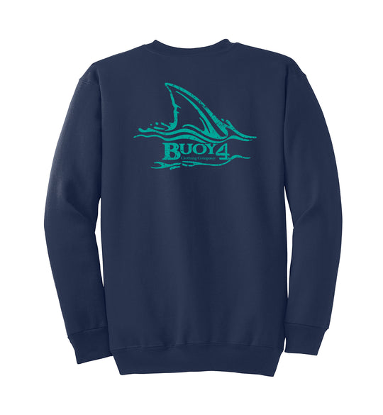 BUOY4 Shark Fin Crewneck Sweatshirt