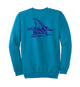 BUOY4 Shark Fin Crewneck Sweatshirt