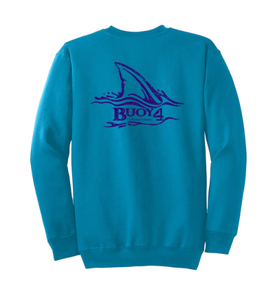 BUOY 4 Shark Fin Crewneck Sweatshirt