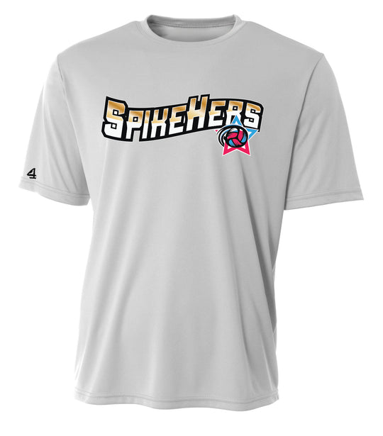 Spikehers Volleyball Performance Short Sleeve Shirt