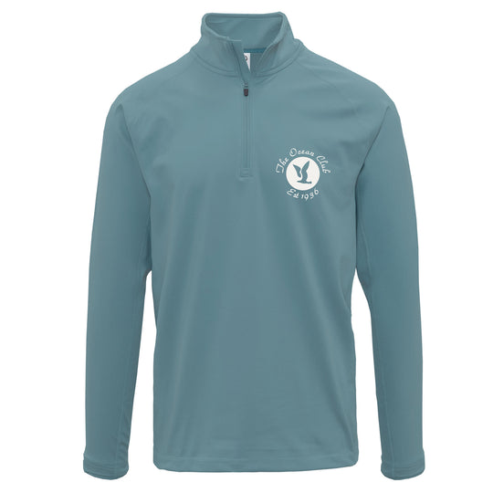 The Ocean Club PRINTED UPF 15+ PRINTED MEN'S 365 QUARTER-ZIP
