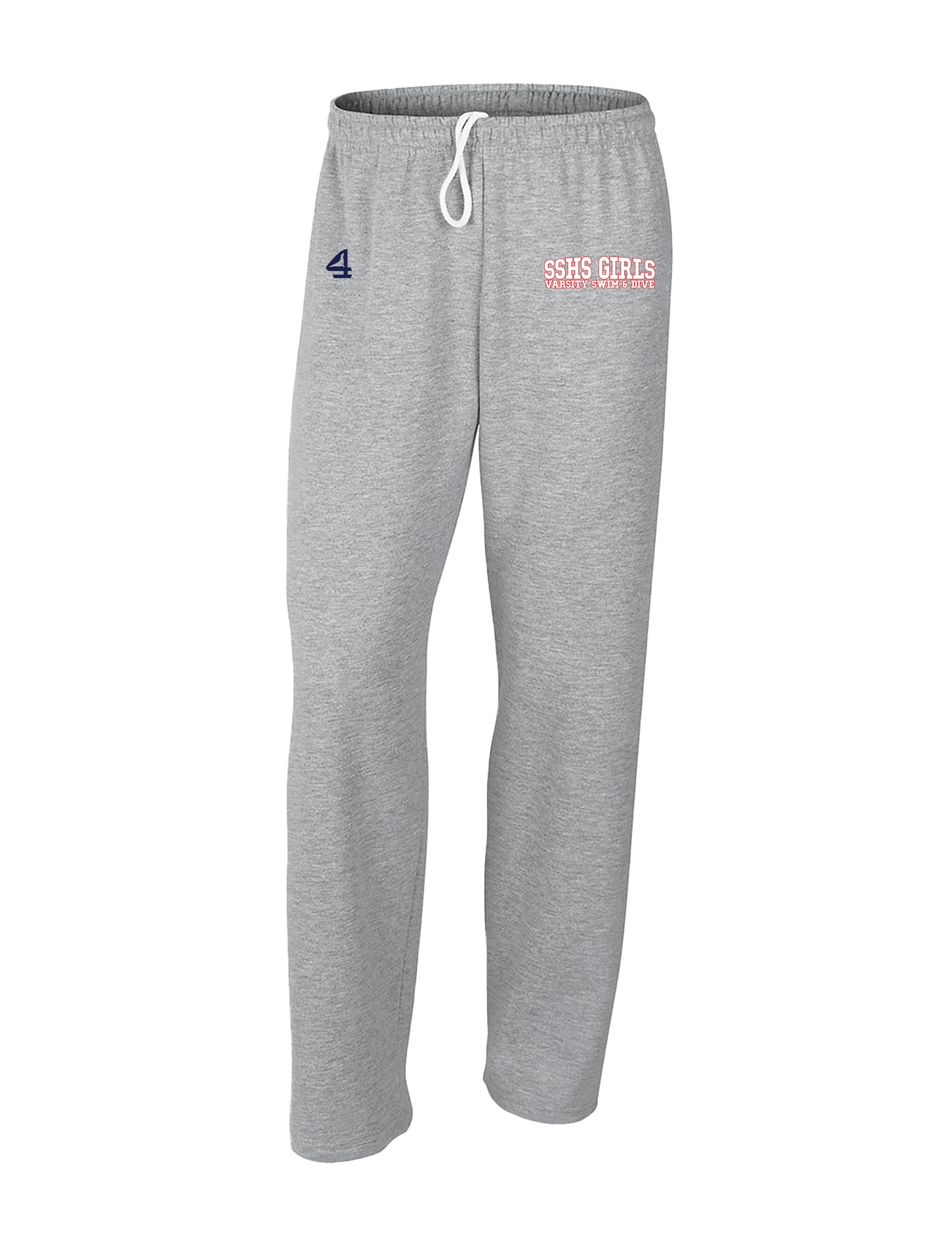 SSHS Varsity Swim & Dive Open Bottom Sweatpants