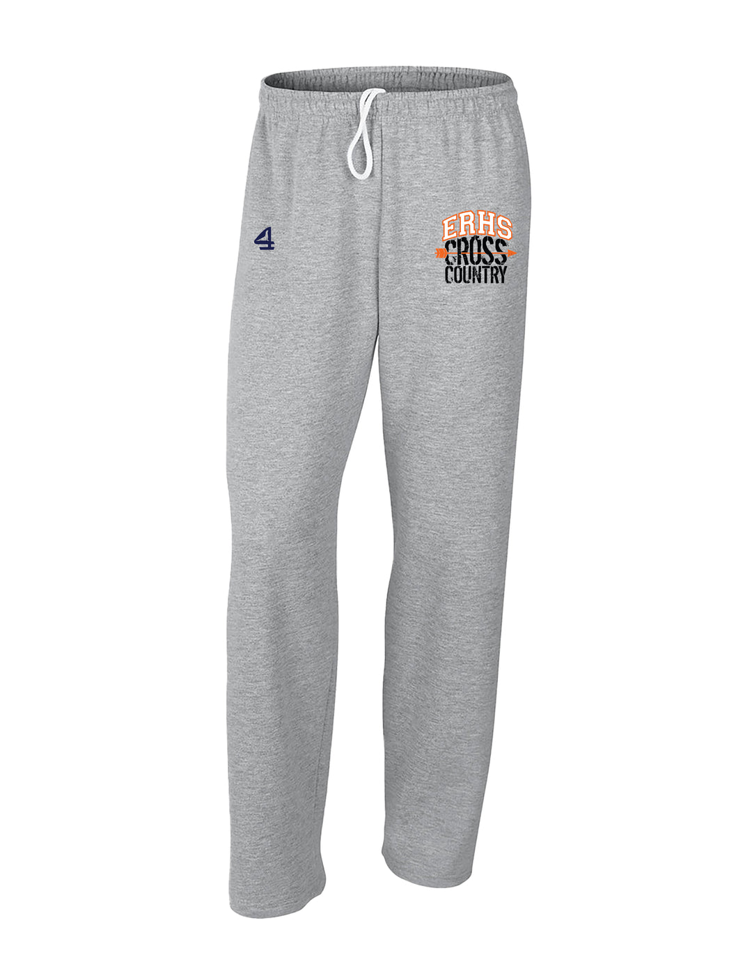 EAST ROCKAWAY CROSS COUNTRY Open Bottom Sweatpants