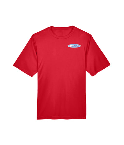 Adult Red "We Choose The Water" Long Island - Short Sleeve