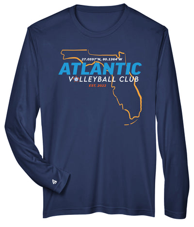 Atlantic Volleyball Club Performance LS T-shirt