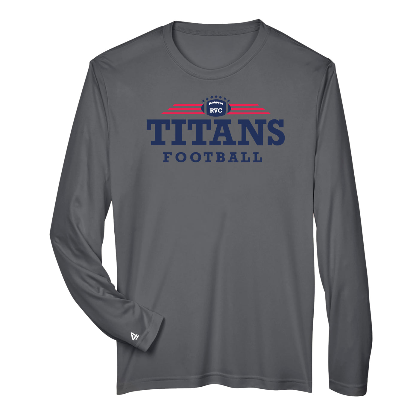 Titans Gameday Long Sleeve Moisture Wicking Performance T Shirt Youth & Adult Size