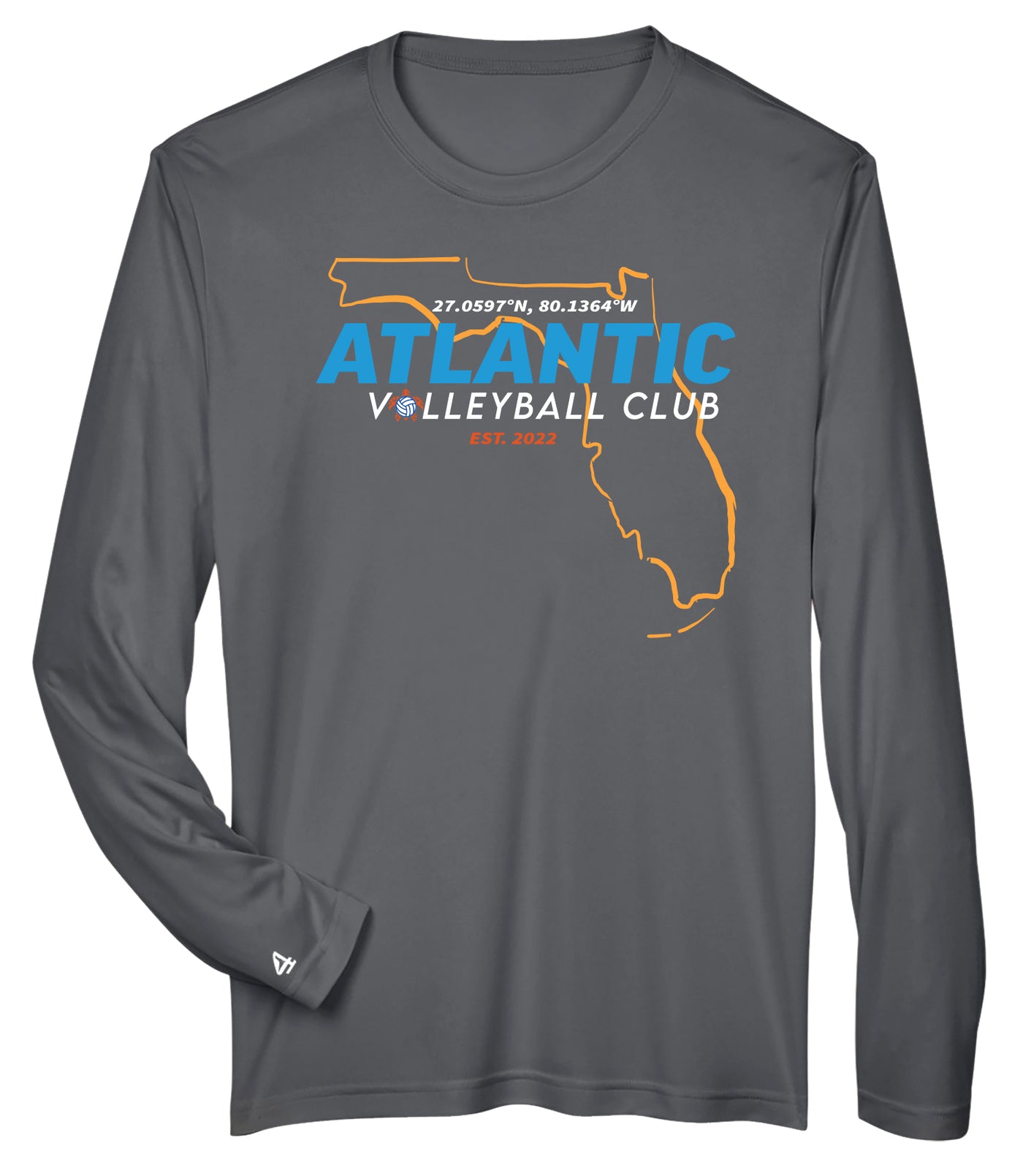 Atlantic Volleyball Club Performance LS T-shirt
