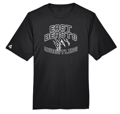 East Beasts Wrestling SS Performance T-shirts