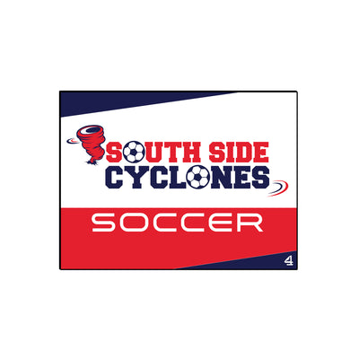 SSHS Cyclones Soccer Generic Lawn Sign