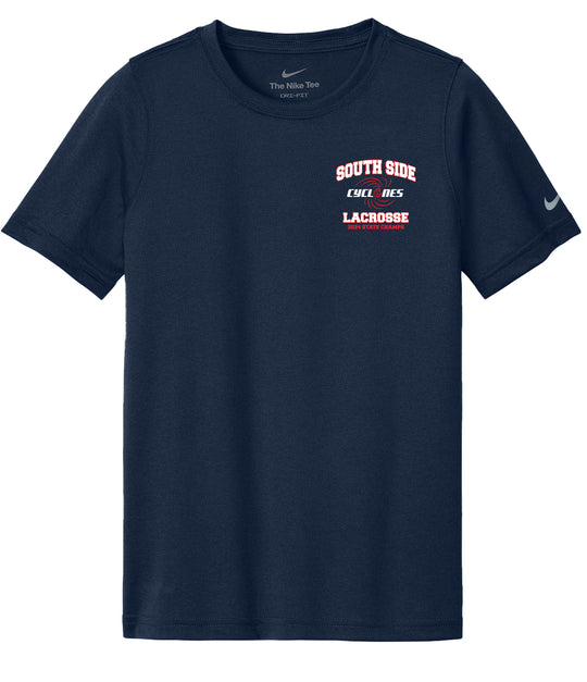 Cyclones LACROSSE CHAMPS Dri-FIT Youth Nike SS Tee