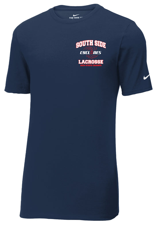 Cyclones LACROSSE CHAMPS Dri-FIT Adult Nike SS Tee