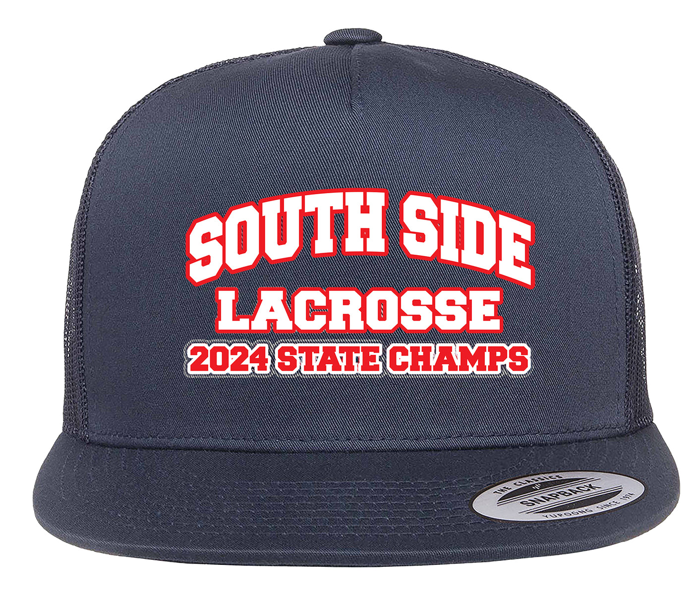 Cyclones LACROSSE CHAMPS 2024 Embroidered Trucker Hat