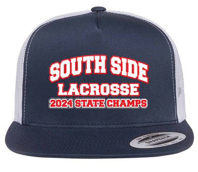 Cyclones LACROSSE CHAMPS 2024 Embroidered Trucker Hat