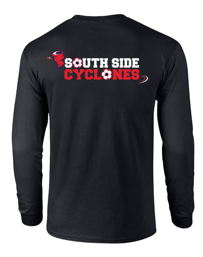 SSHS Cyclones Soccer LS Tees ADULT