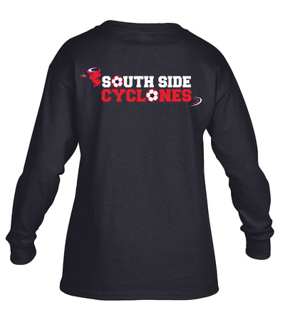 SSHS Cyclones Soccer LS Tees YOUTH