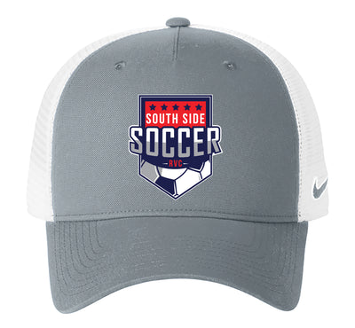 SSHS Cyclones Soccer Nike Snapback Mesh Trucker Cap