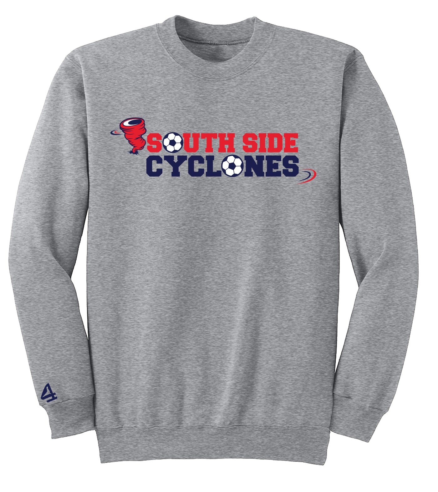 SSHS Cyclones Soccer Crewneck Sweatshirt ADULT