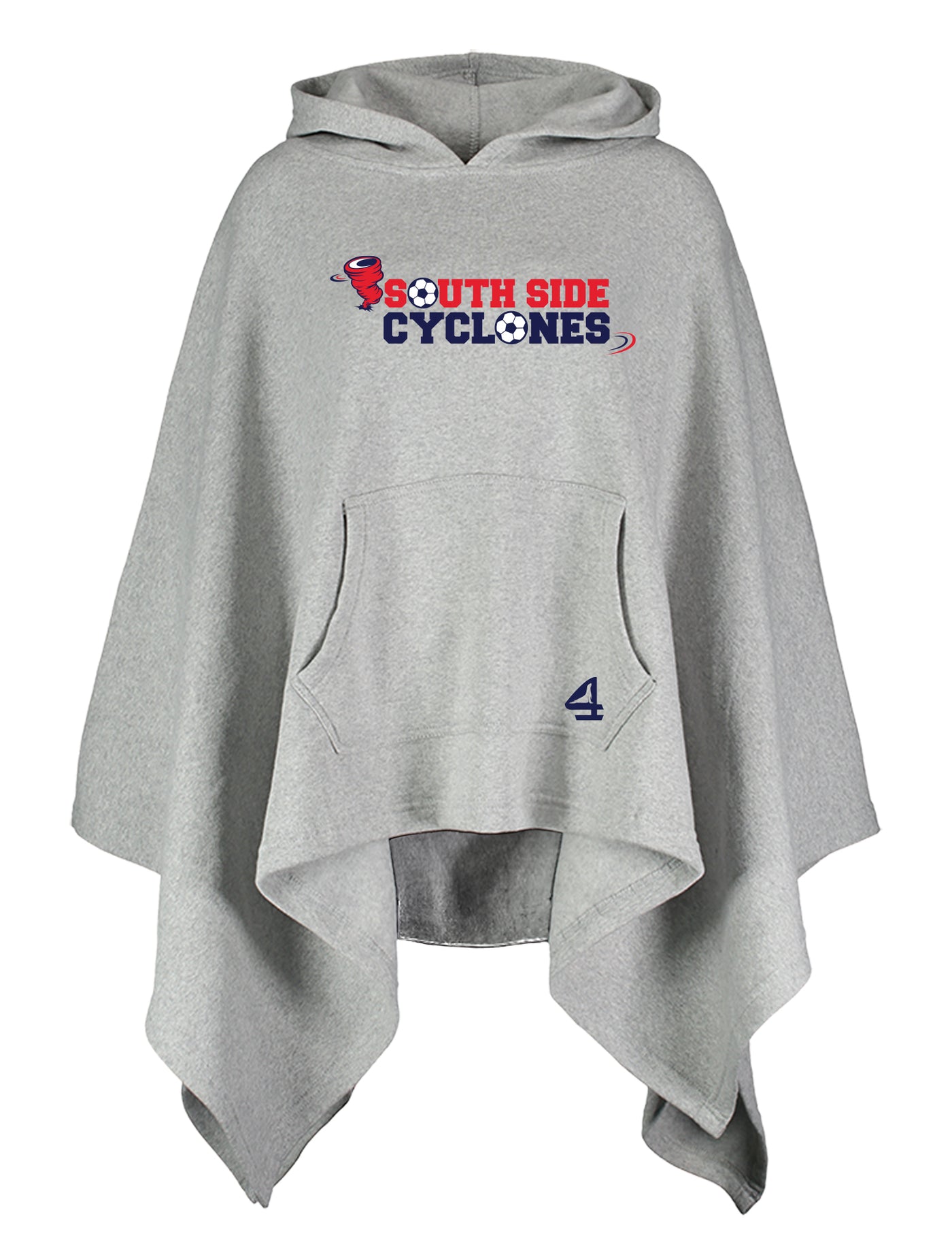 SSHS Cyclones Soccer Women's  Poncho