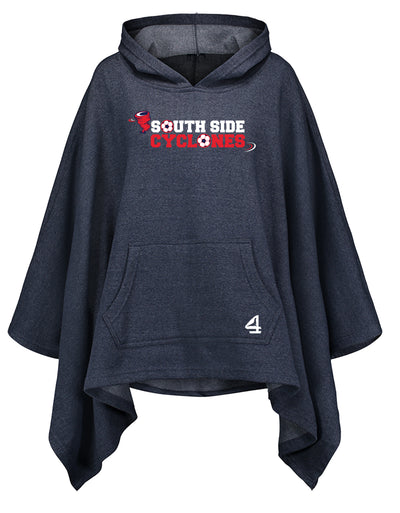 SSHS Cyclones Soccer Women's  Poncho