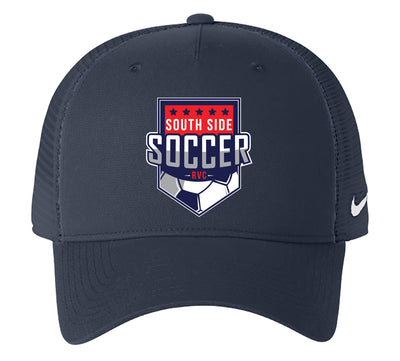 SSHS Cyclones Soccer Nike Snapback Mesh Trucker Cap